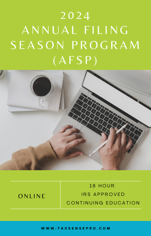 2024 Annual Filing Season Program (AFSP)