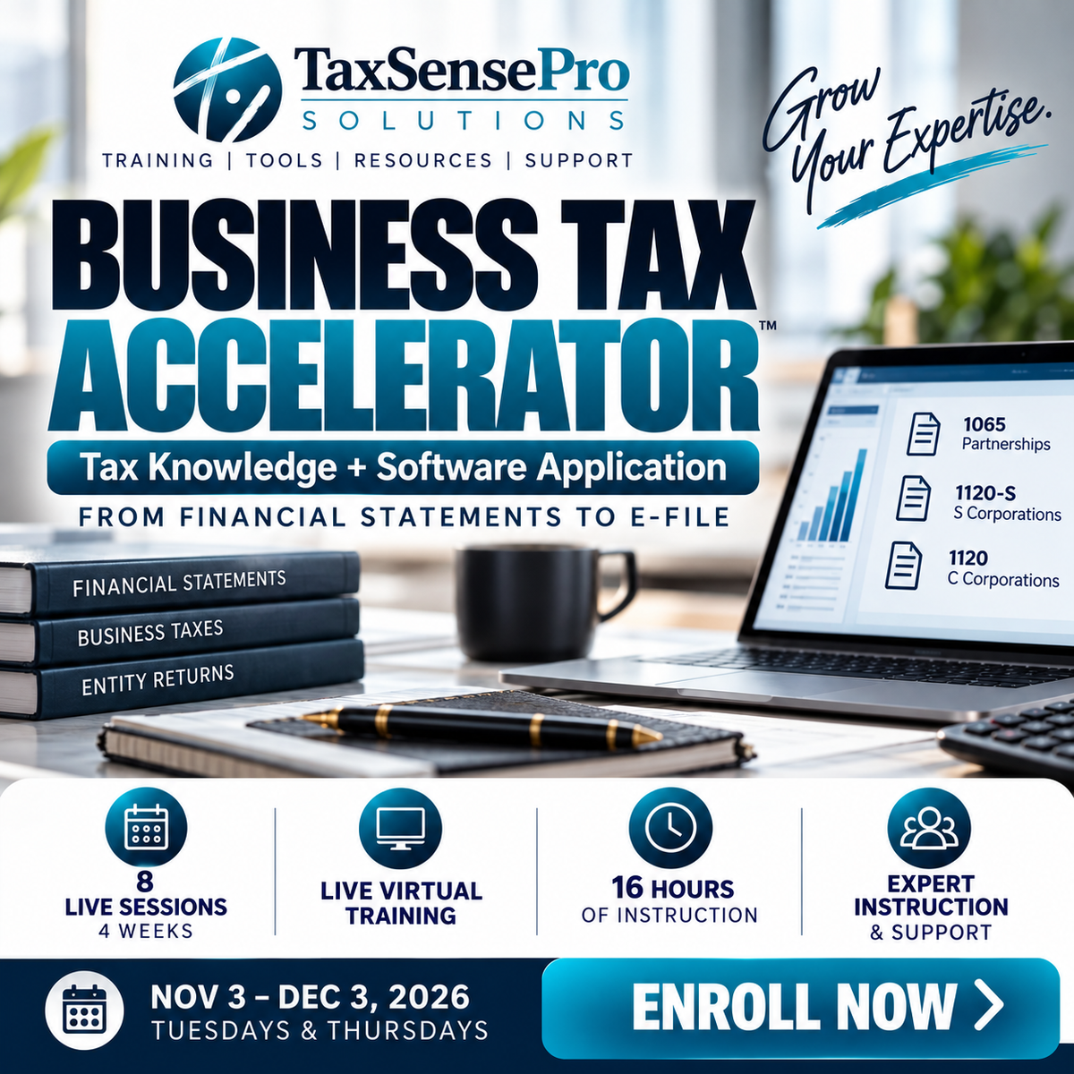Business Tax Accelerator | Tax Knowledge + Software Application